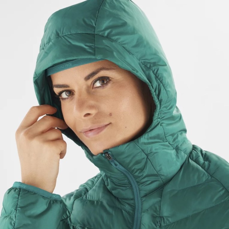 Salomon Outline Primaloft Women's Insulated Jackets Green | CA 97S24